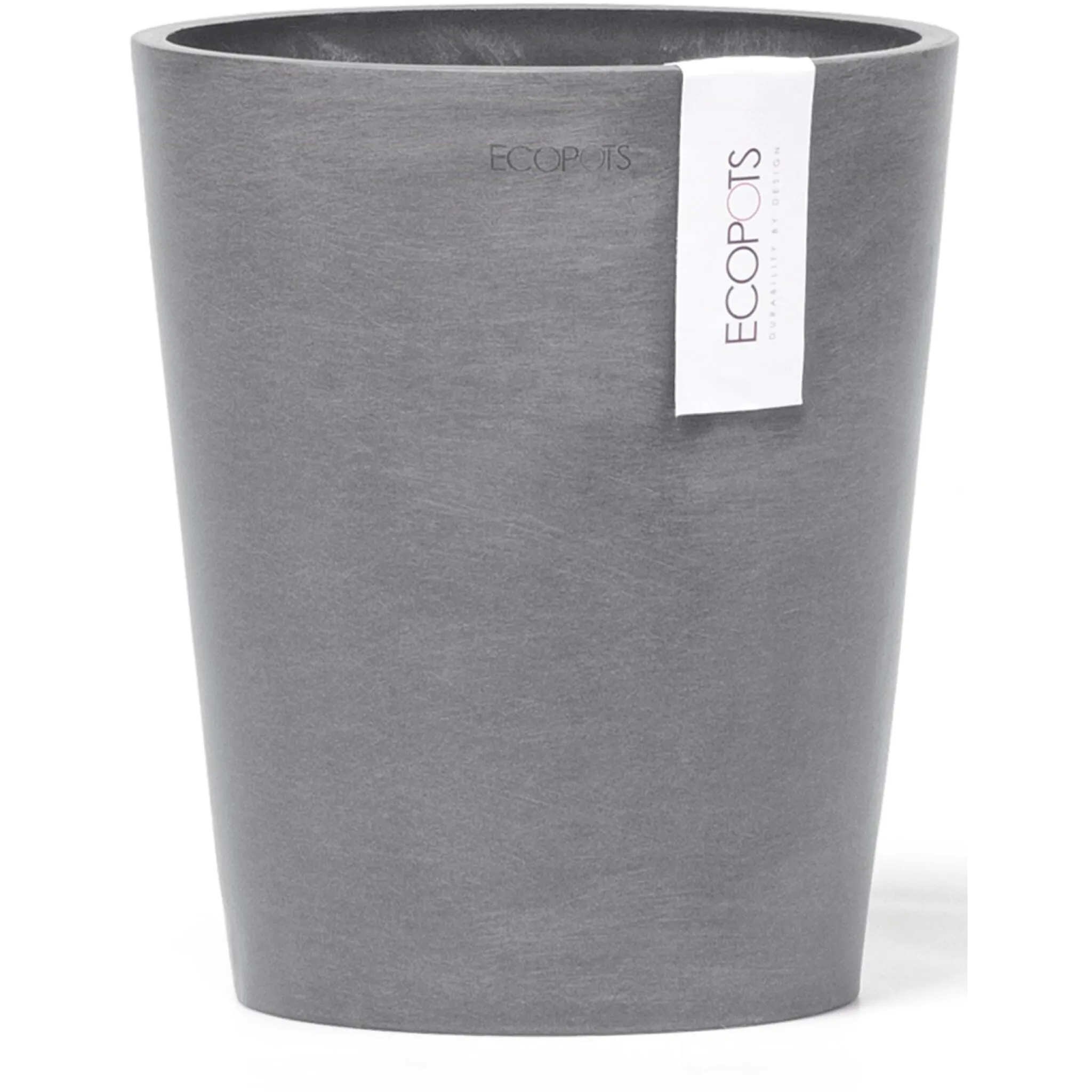 

Цветочный горшок ECOPOTS «Morinda Orchid 17 Grey», для использования в помещении, серый