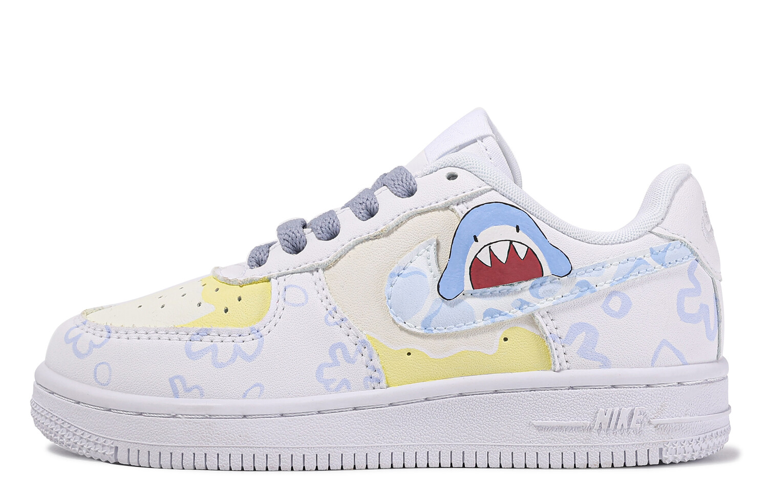 

Обувь для скейтбординга Air Force 1 Kids для дошкольников Nike, цвет Ivory White
