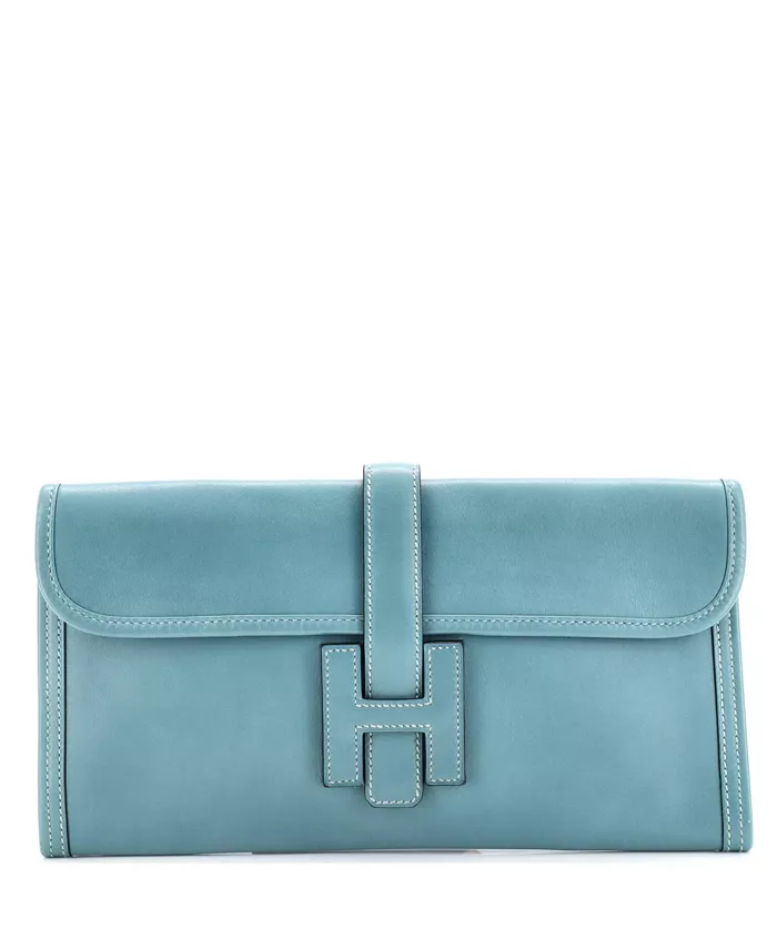

29 Джиге Элан Клатч Свифт Pre-Owned HERMÉS, синий