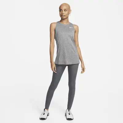 Футболка Nike Dri-FIT, цвет Black/Pure/Heather/White — фото 4