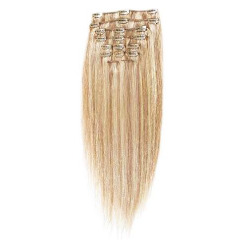 

Накладные волосы fashiongirl clip-in extensions #60 platinblond - 65 cm Fashiongirl, #27/613 hellblond mix - 40 cm, количество 1 шт.