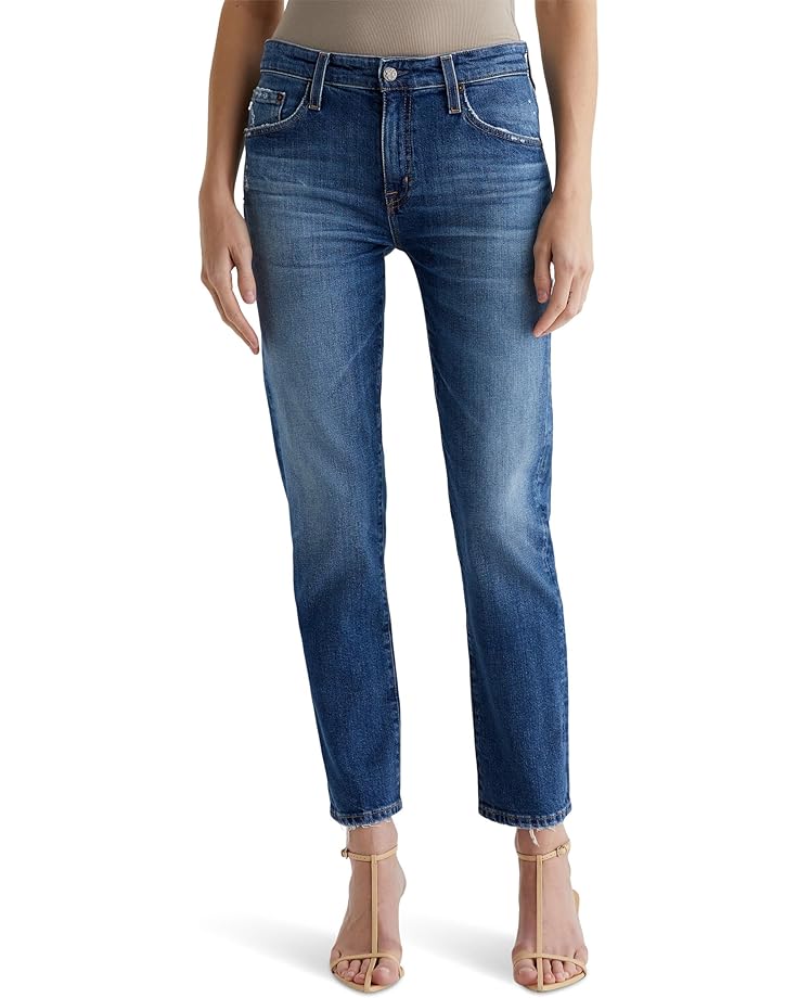 

Джинсы AG Jeans Ex-boyfriend Mid Rise Slouchy Slim in 14 Years Stereo, цвет 14 Years Stereo