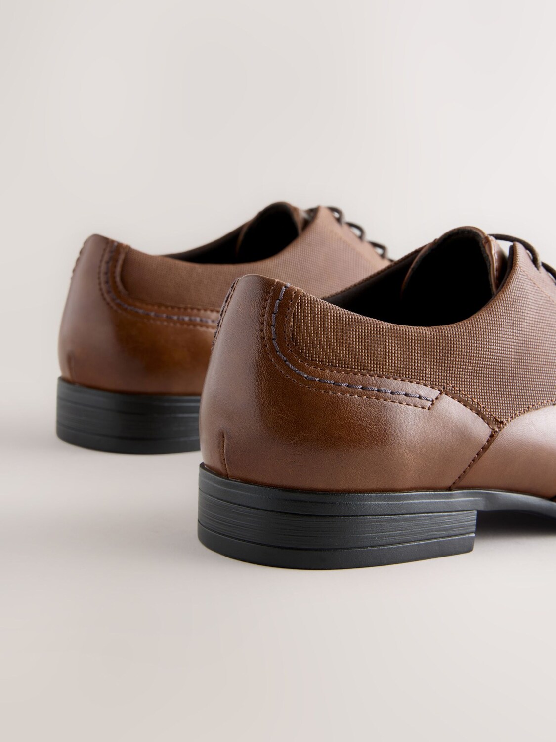 Next Коричневые оксфорды 'Brogue' на шнуровке — фото 4
