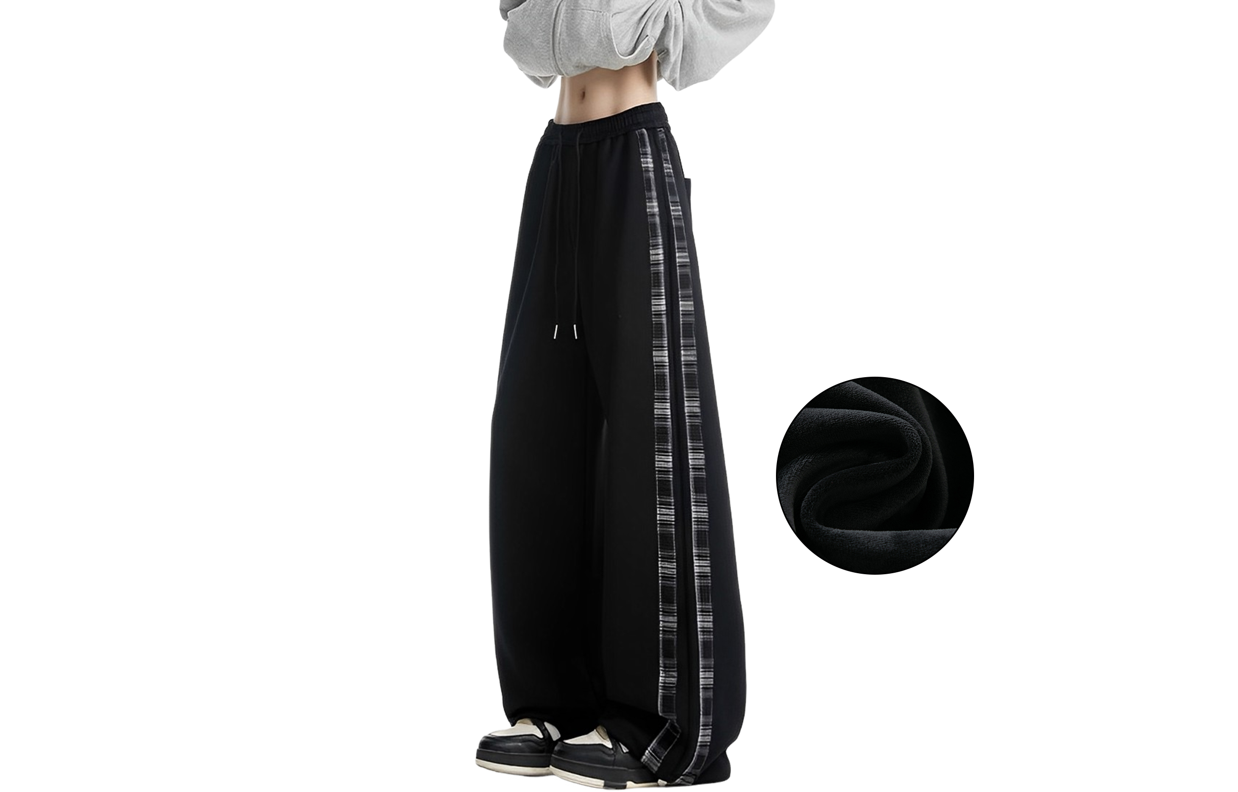 

Warrior Ride The Wind And Waves Series Повседневные брюки унисекс, темно-синие с флисовой подкладкой