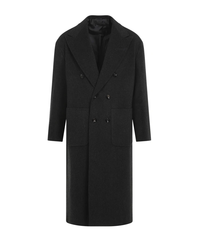 

Роскошное пальто aw24 Kiton, серый