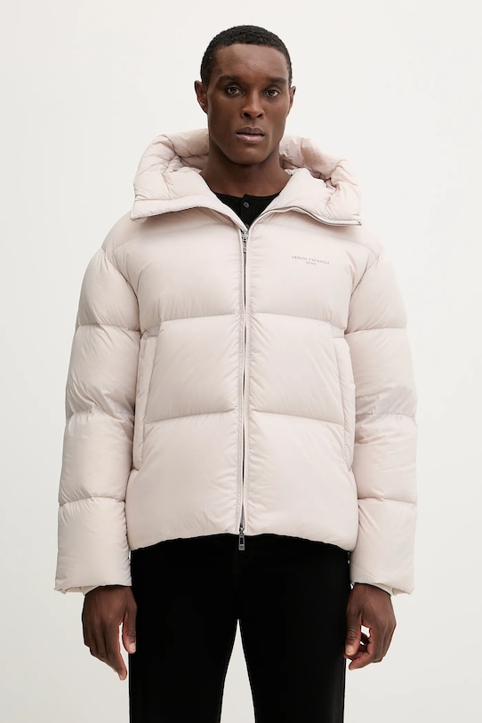 

Пуховик Armani Exchange, бежевый