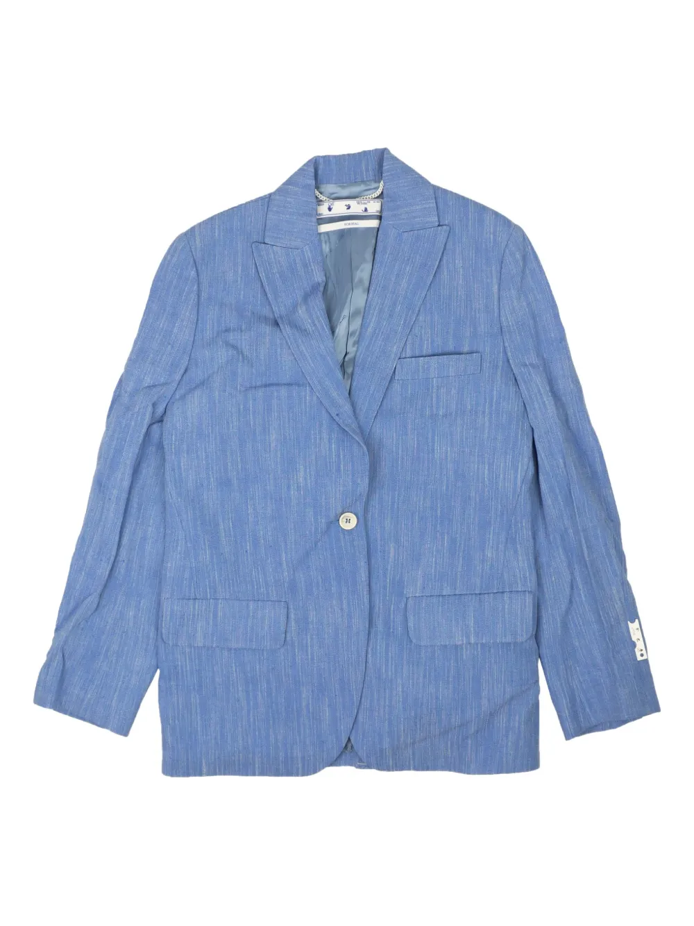 

Блейзер для девчонки-сорванца OFF-WHITE, синий