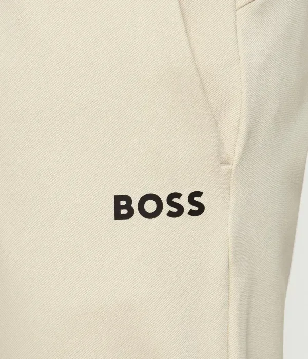 Jt_Toc Длинные спортивные штаны для вращения regular fit Boss Green, бежевый — фото 4