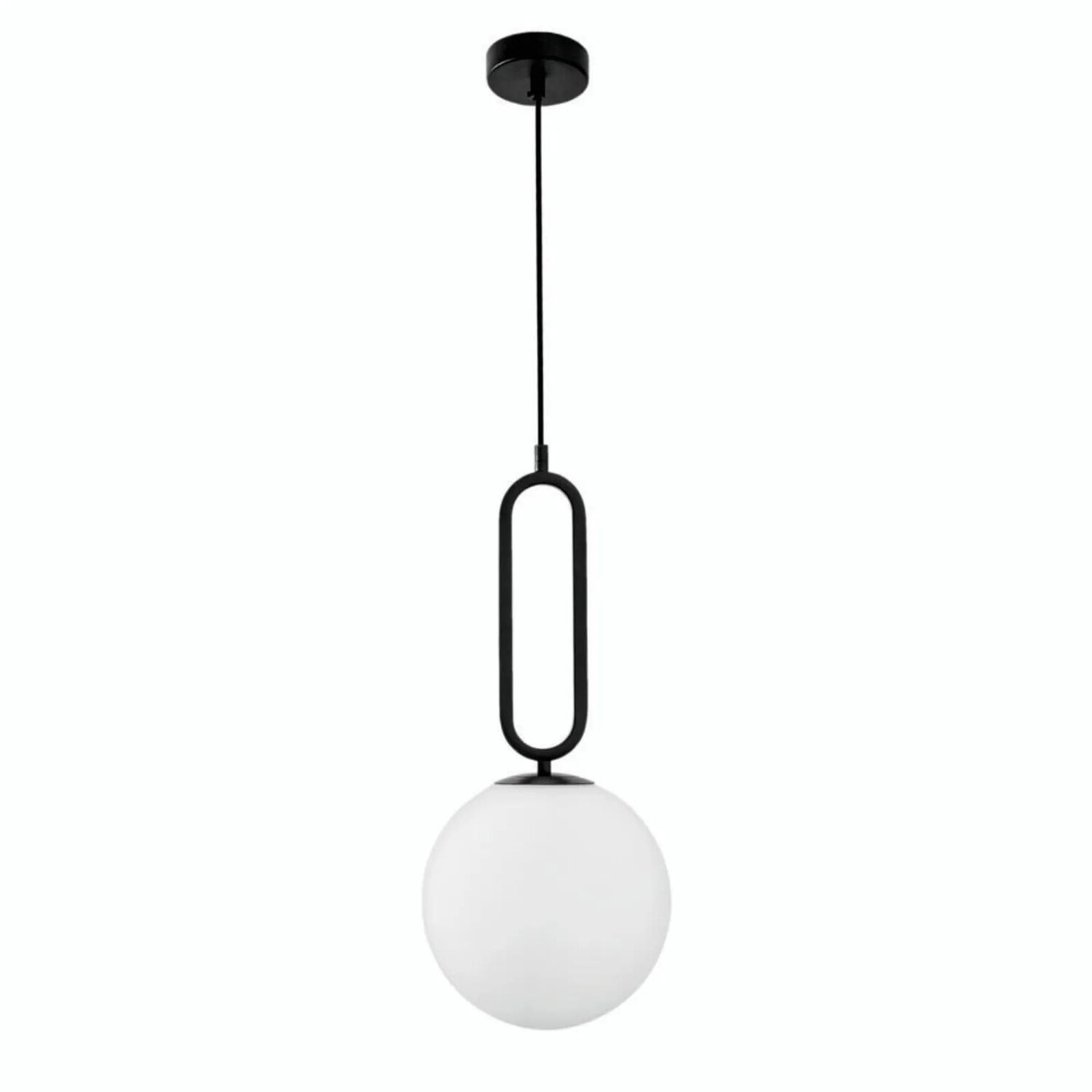 

Подвесная лампа click-licht, 12,5x12,5x56 см, черно-белый