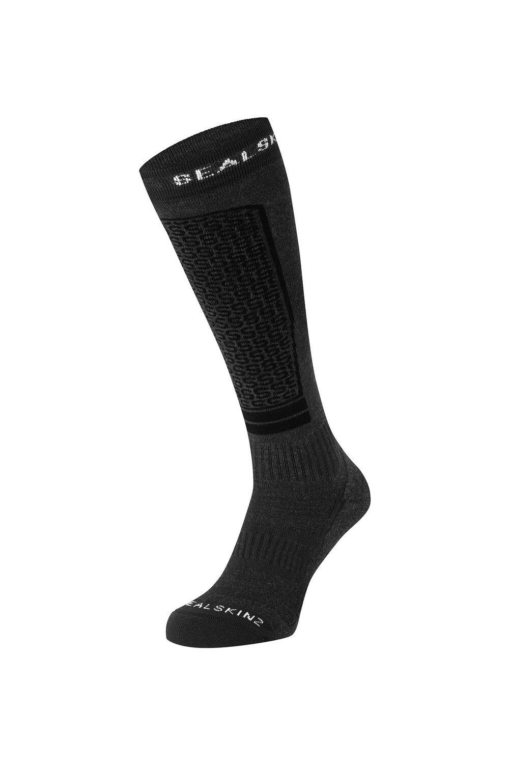 

Нортволд соло длиной до колена термальные лыжи носки Sealskinz, черный