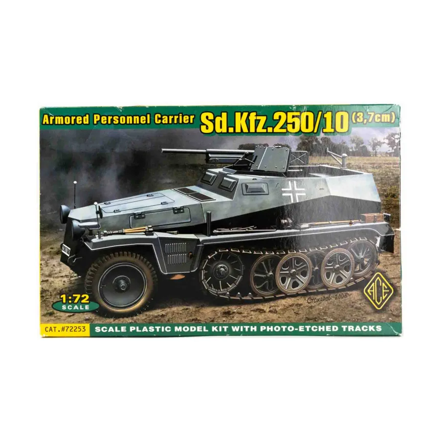 

Бронетранспортер Sd.KFZ.250/10, Historical Models (1:72) (Ace Models)