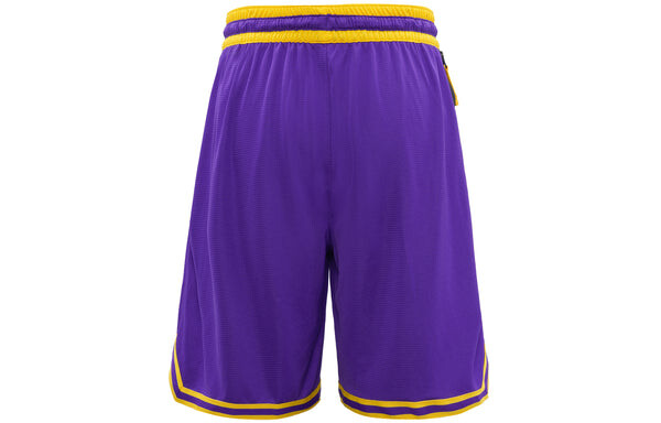 Спортивные шорты Nike NBA Los Angeles Lakers Basketball Shorts Purple, фиолетовый — фото 2