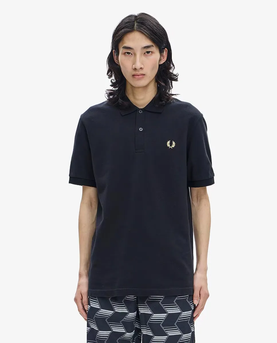 

Мужская рубашка-поло с короткими рукавами М3 Fred Perry, черный