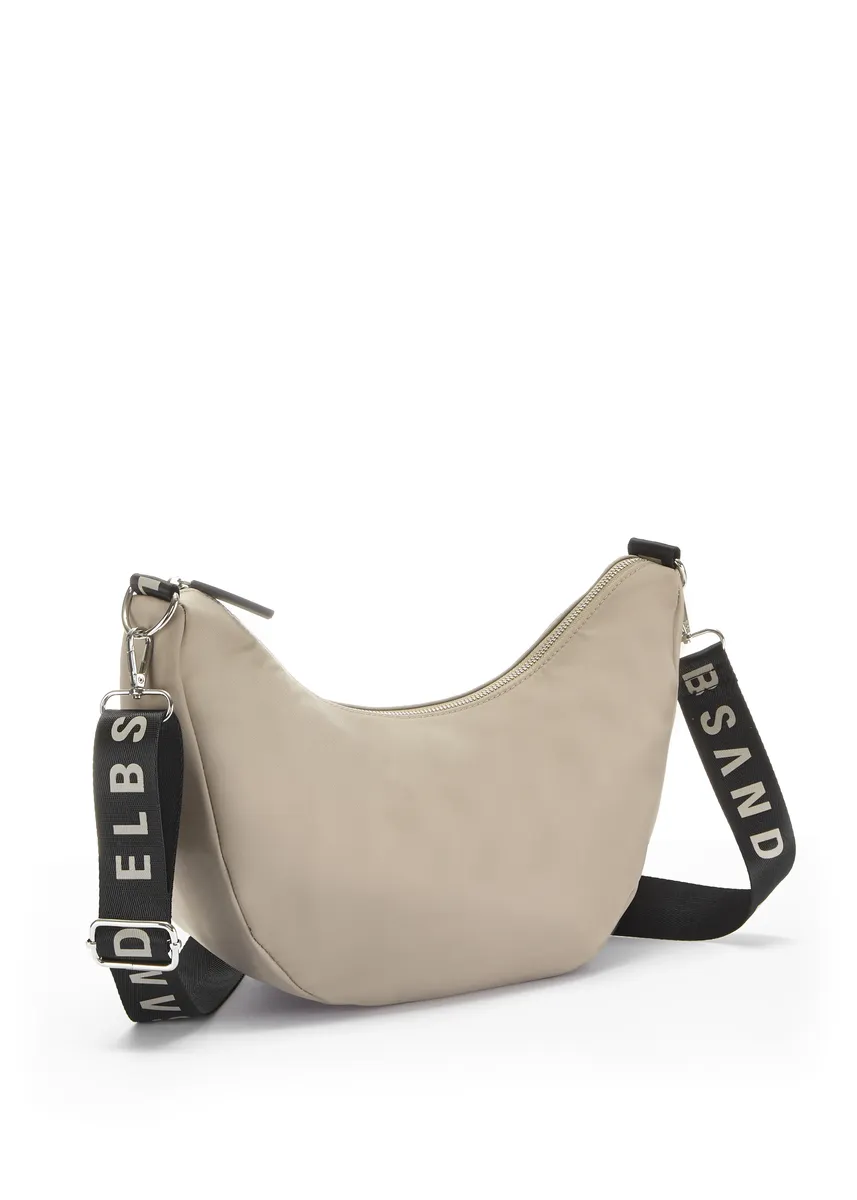 

Сумочка Elbsand, сумка-хобо, сумка через плечо, мини-сумка, сумка с ручкой VEGAN, коричневый