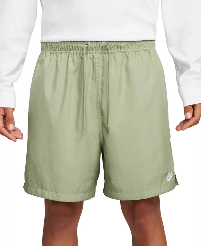 

Мужские шорты Club Flow Relaxed-Fit 6" на шнурке Nike, зеленый
