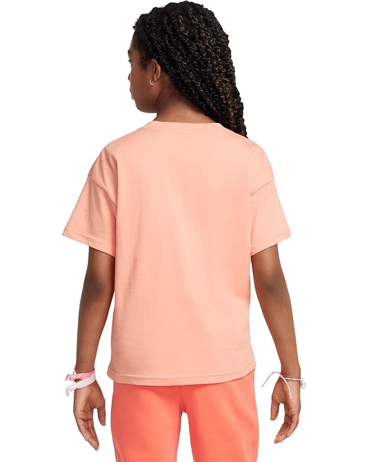 Футболка Nike Kids Sportswear Puppy T-Shirt, цвет Apricot Agate — фото 2