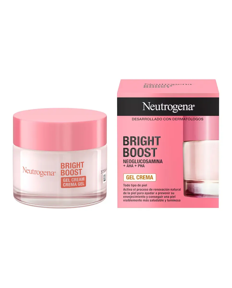 Крем для лица Neutrogena — Гель Bright Boost увлажняющий для лица с неоглюкозамином, 50 мл — фото 2