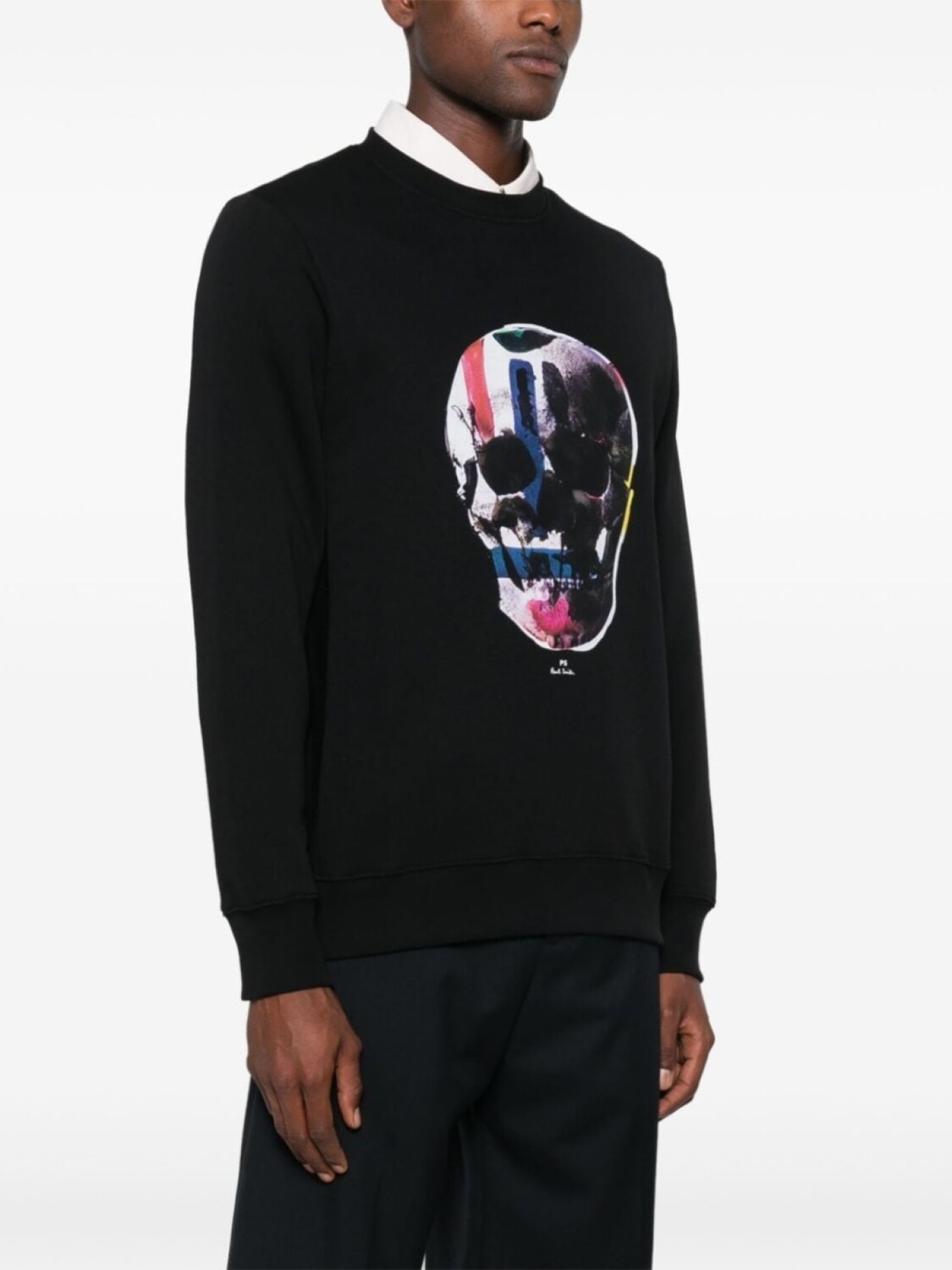 

PS Paul Smith толстовка с принтом Skull, черный