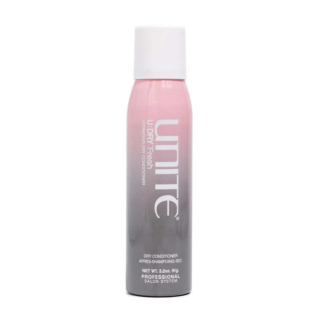 UNITE Hair - U:DRY Fresh - Сухой кондиционер-спрей без воды для восстановления влаги, смягчения и разглаживания волос между мытьями - Защита от УФ-излучения и термического воздействия - 3, 2 унции