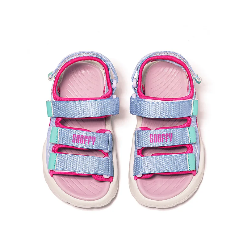 Детские сандалии дышащие и быстросохнущие Snoffy, Topa Blue/Red — фото 4