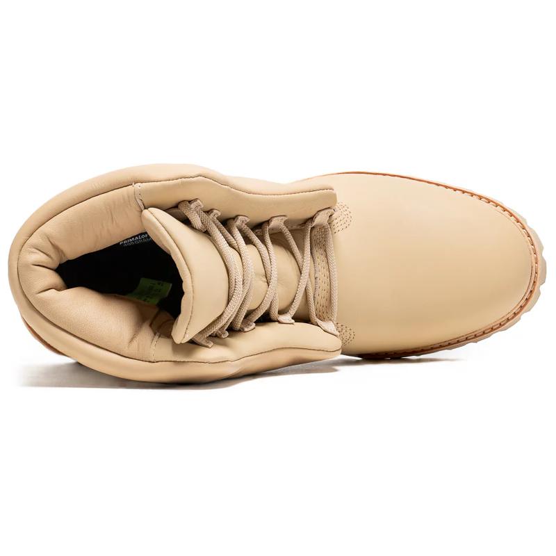 Мужские ботинки Timberland PREMIUM с оригинальным дизайном, светло-бежевый — фото 3