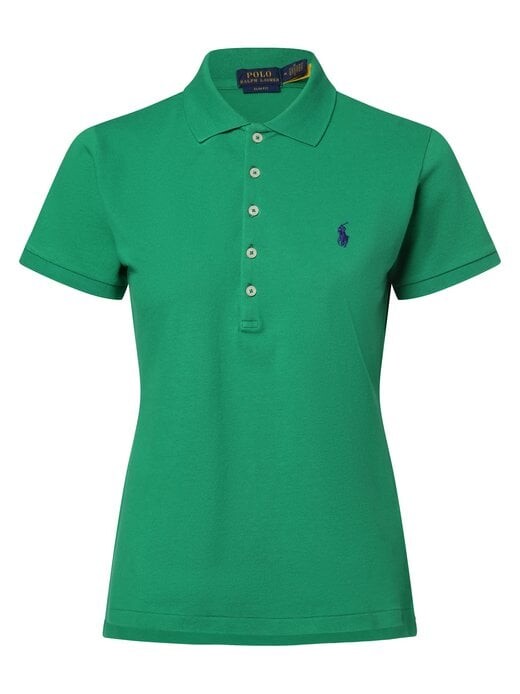 

Рубашка-Поло узкого кроя Polo Ralph Lauren, зеленый