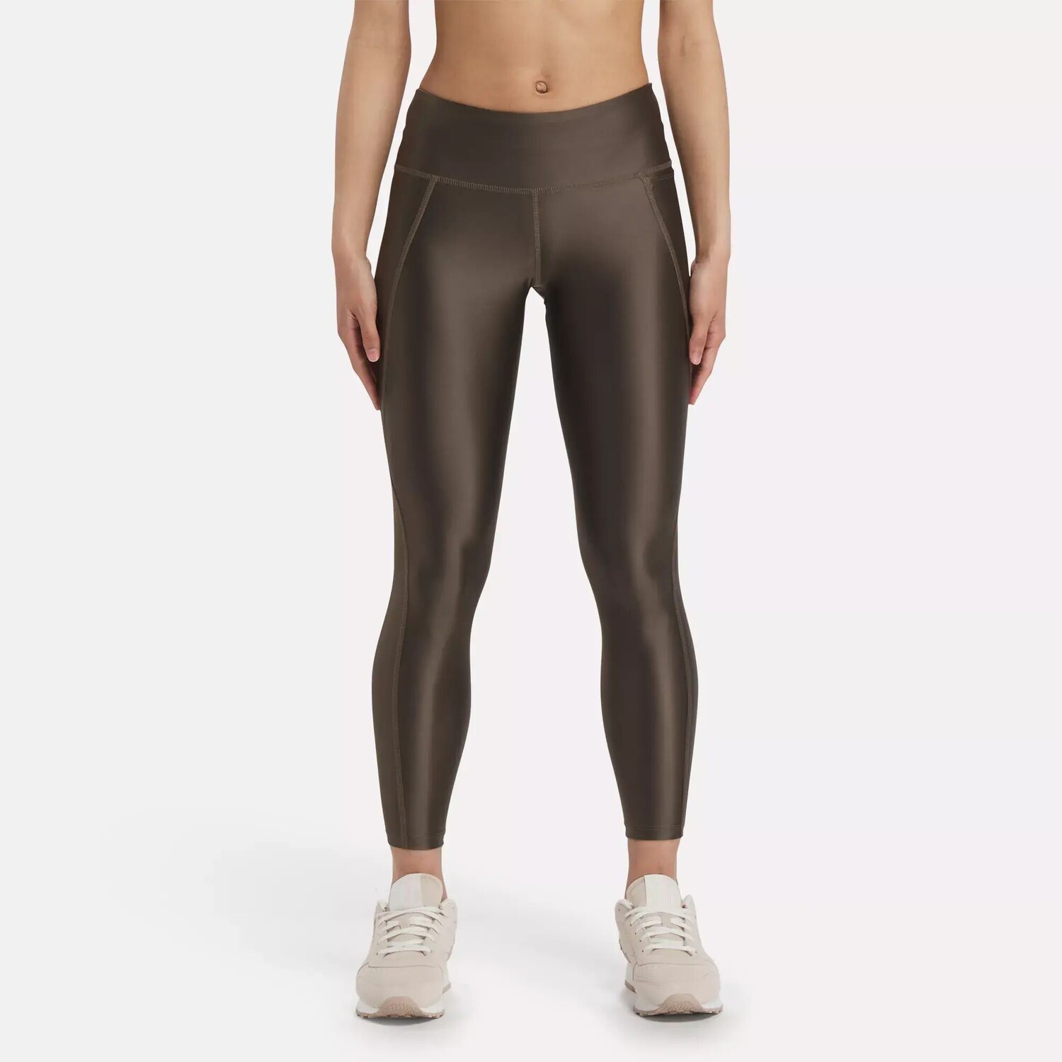 

Леггинсы Lux Shine с высокой посадкой Reebok, коричневый