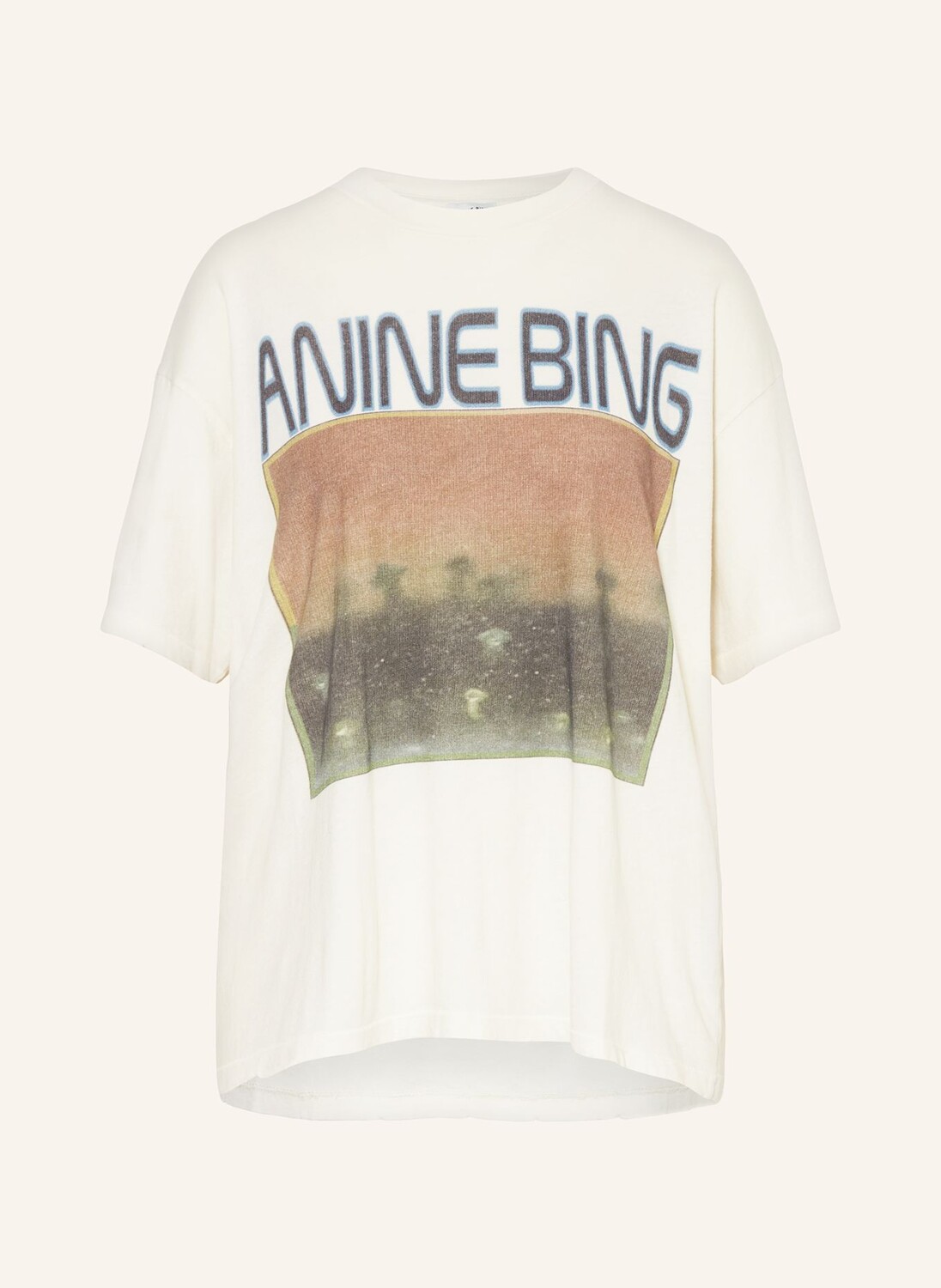 

Футболка кейд Anine Bing, экрю