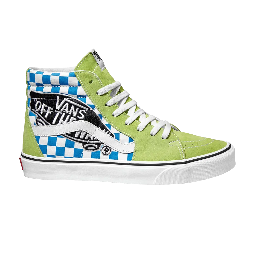 

Кроссовки Sk8-Hi Vans, зеленый