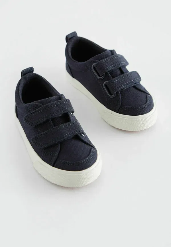 Кроссовки для малышей Next, Wide fit cars baby touch strap trainer baby shoes, темно-синий канвас — фото 2