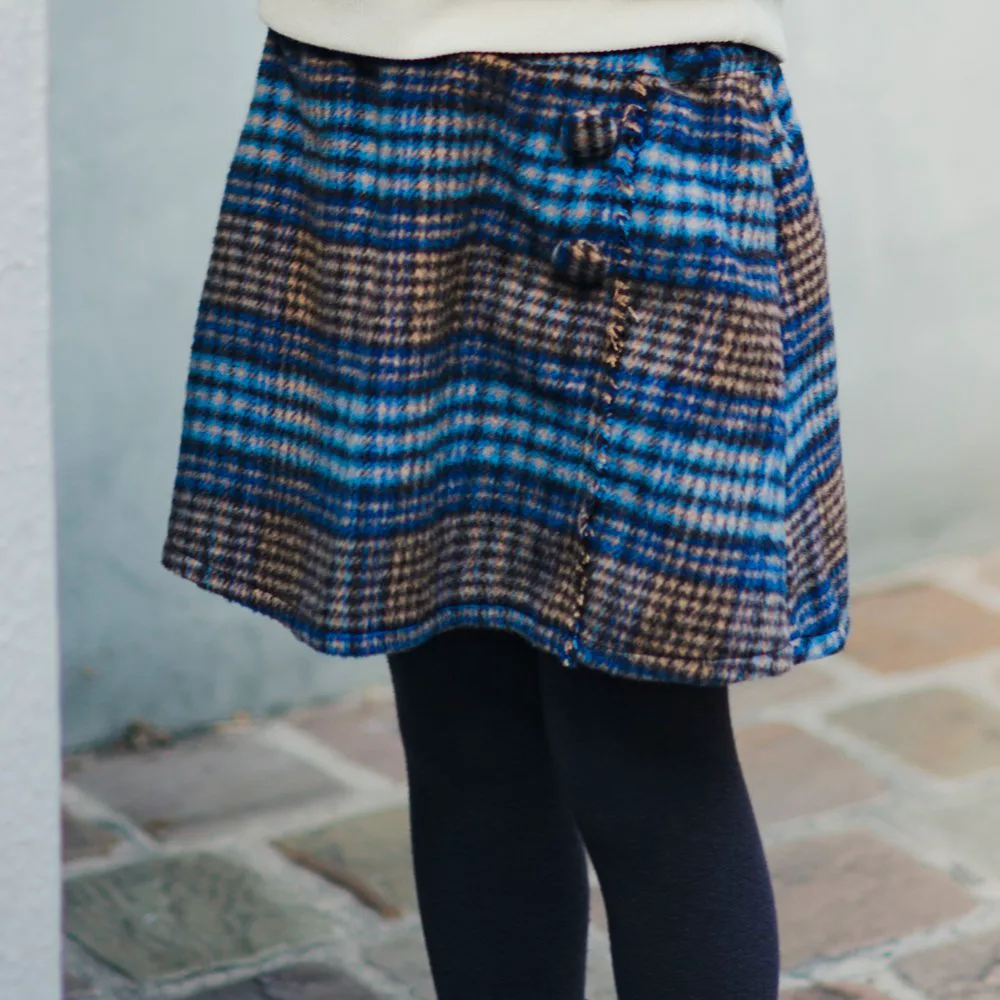 Клетчатая юбка Branshes, blue