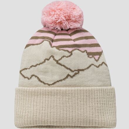 

Шапка-бини MTN с помпоном Backcountry, цвет Cream/Dusty Pink