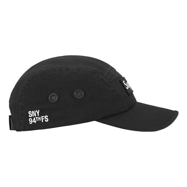 

Бейсболка brushed cordura camp cap 'blue white' Supreme, синий