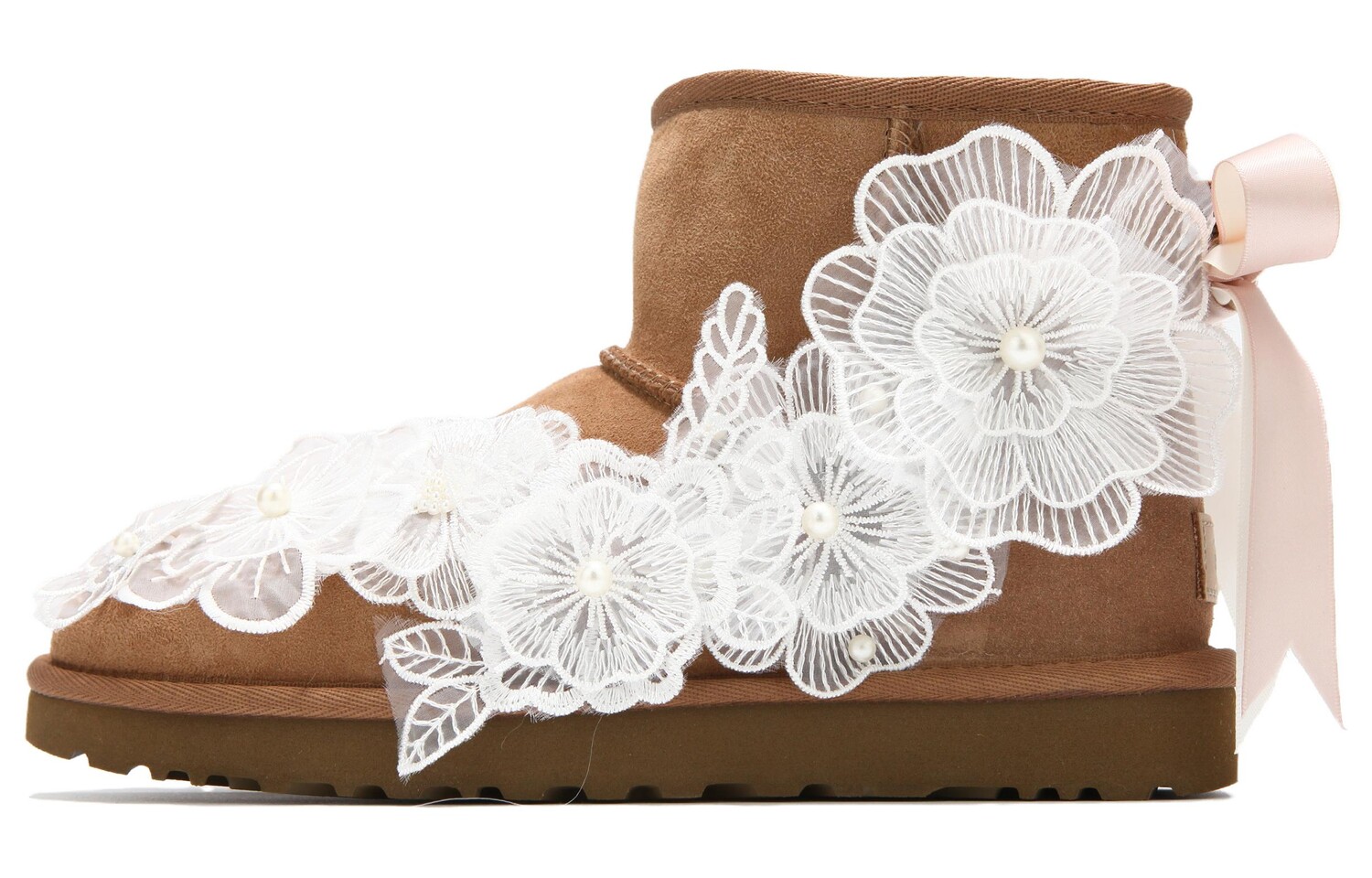 

CLASSIC MINI Зимние ботинки женские каштановые Ugg, цвет Chestnut