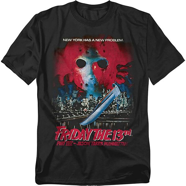 

Футболка Big & Tall с принтом Friday the 13th Part VIII Jason Licensed Character