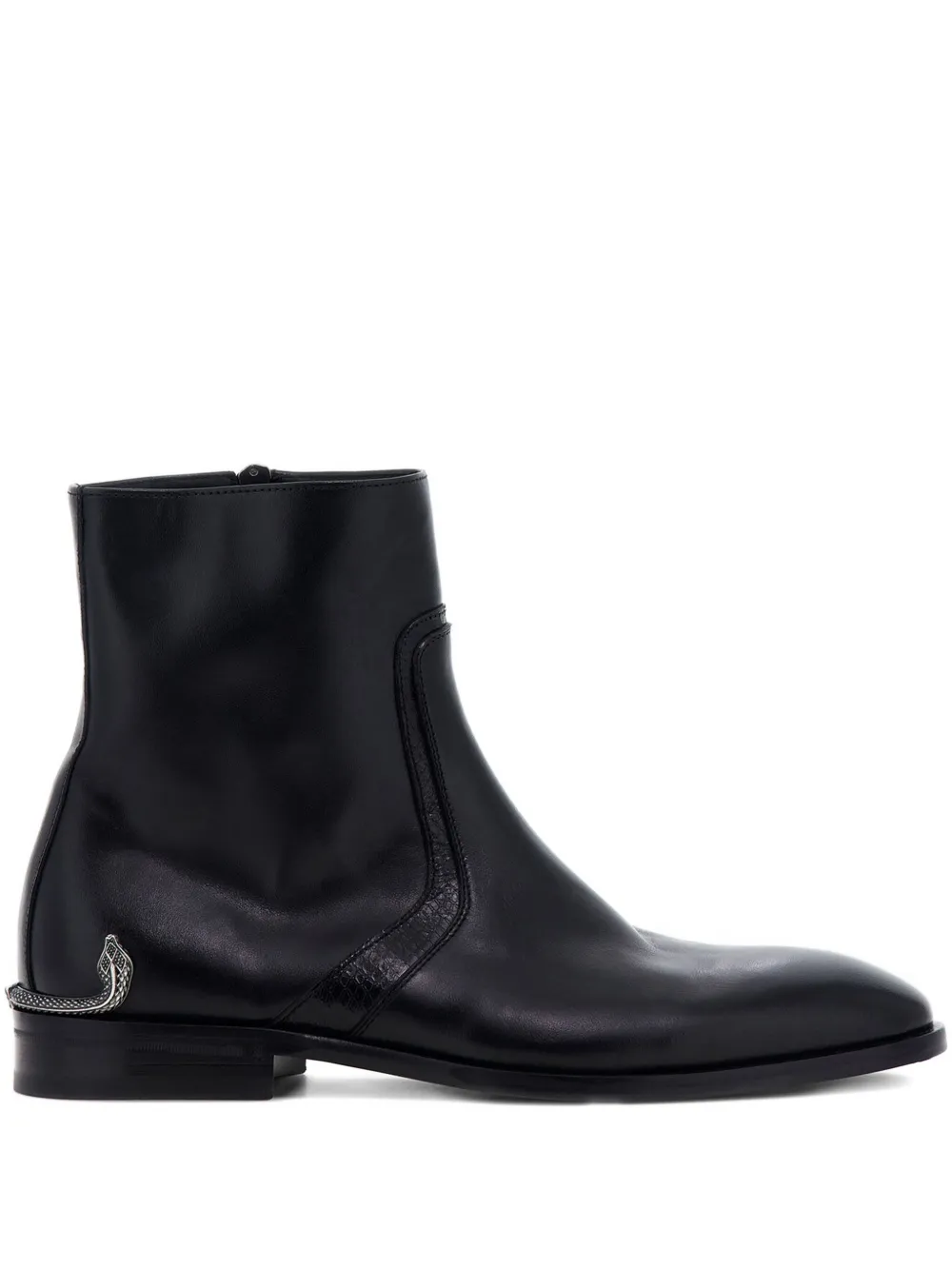 

Кожаные ботинки Roberto Cavalli, черный