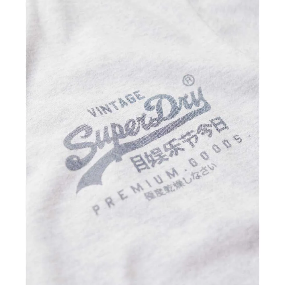 Футболка Superdry Classic Vintage Logo Heritage, белый — фото 4