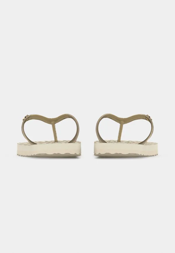 Сандалии jinx с т-образным ремешком Michael Kors Kids, Pale Gold-Coloured/Vanilla — фото 4