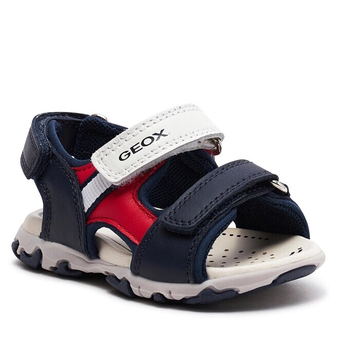 Сандалии Geox B Sandal Flaffee Boy B4559A 08515 C0735 M Navy/Red, темно-синий — фото 2