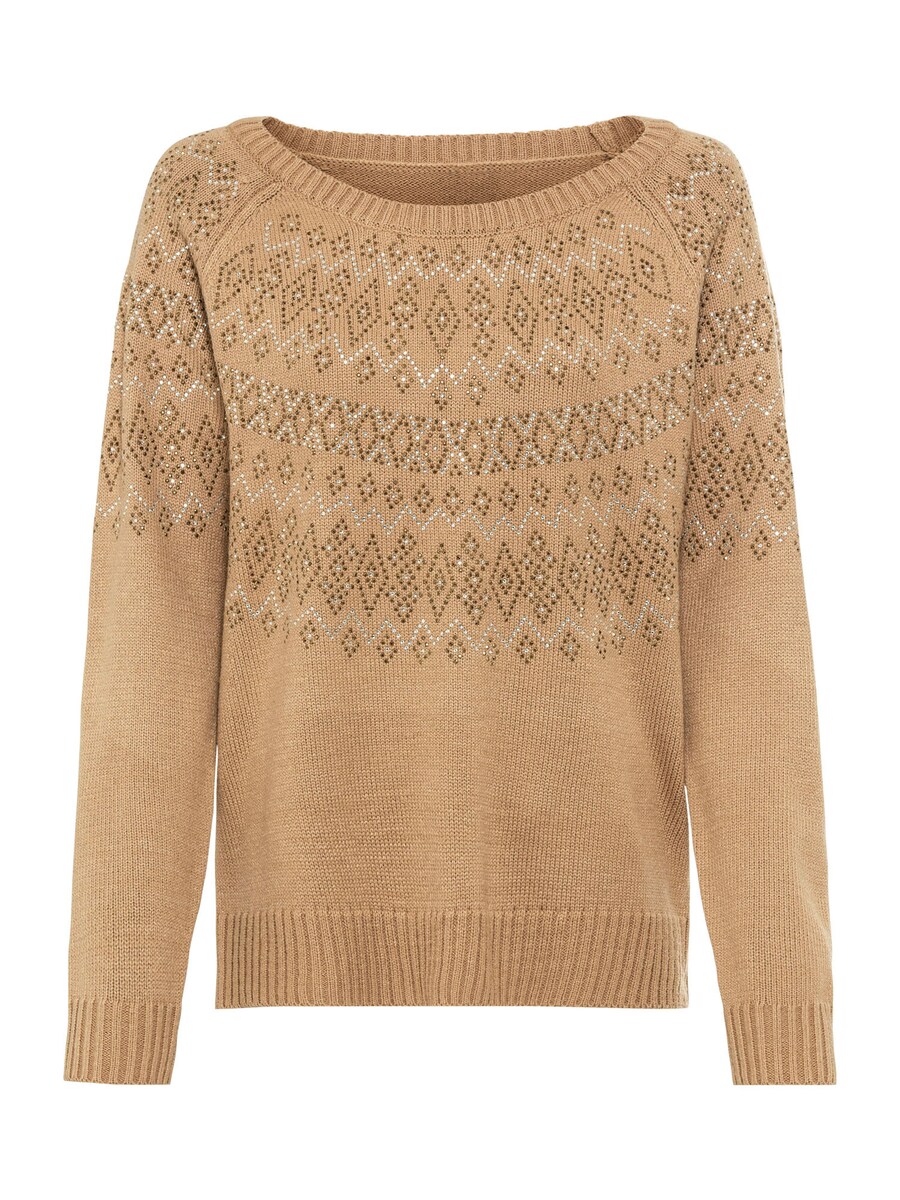 

Свитер heine, цвет Beige/Camel