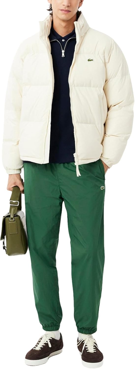 Lacoste мужские легкие водоотталкивающие спортивные штаны, Green — фото 4