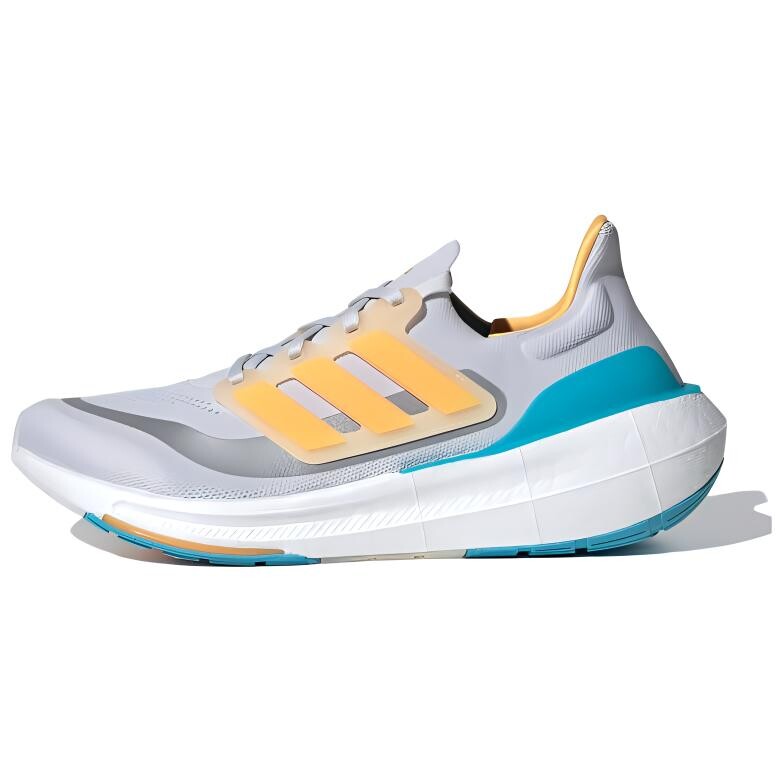 

Кроссовки adidas Ultra Boost Light Dash Grey Flash Orange Lucid Cyan, голубой