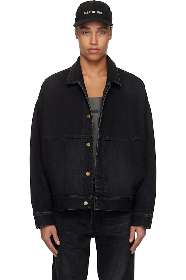 

Куртка в стиле дальнобойщика Trucker denim Fear Of God, черный