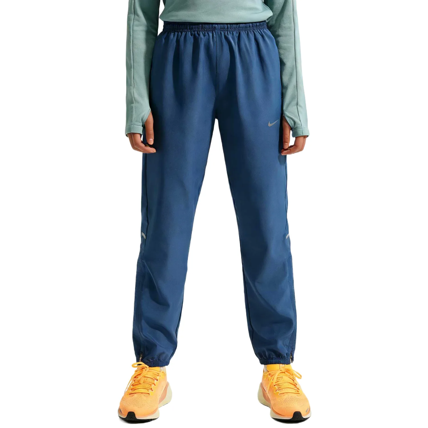 Dri-FIT Miler умеренные быстросохнущие брюки весна-осень kids' Nike, mysterious deep sea синий