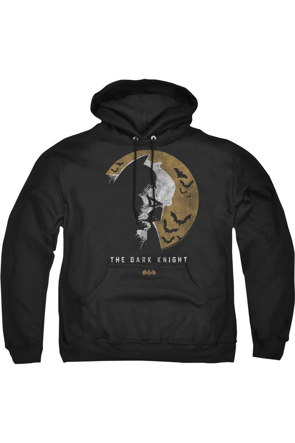 

Толстовка с капюшоном Batman Dark Knight Moon для взрослых Gildan, черный
