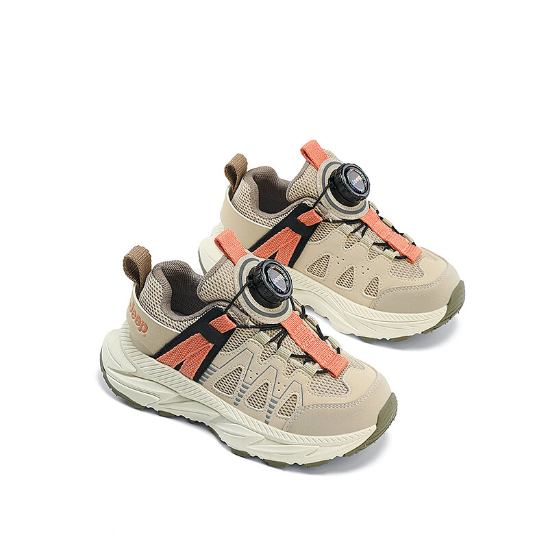 Кроссовки Jeep Kids Lifestyle Shoes Kids Low-top Orange, хаки — фото 4