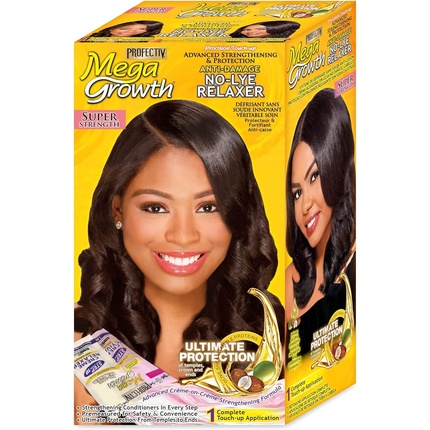 

Mega Growth No-Lye Touch Up Relaxer Kit Super Profectiv