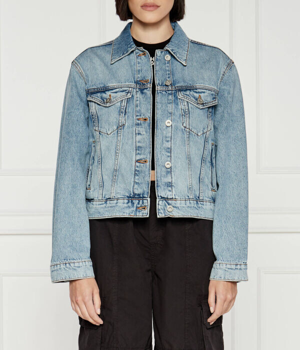 

Куртка джинсовая Hugo Blue Regular Fit, синий