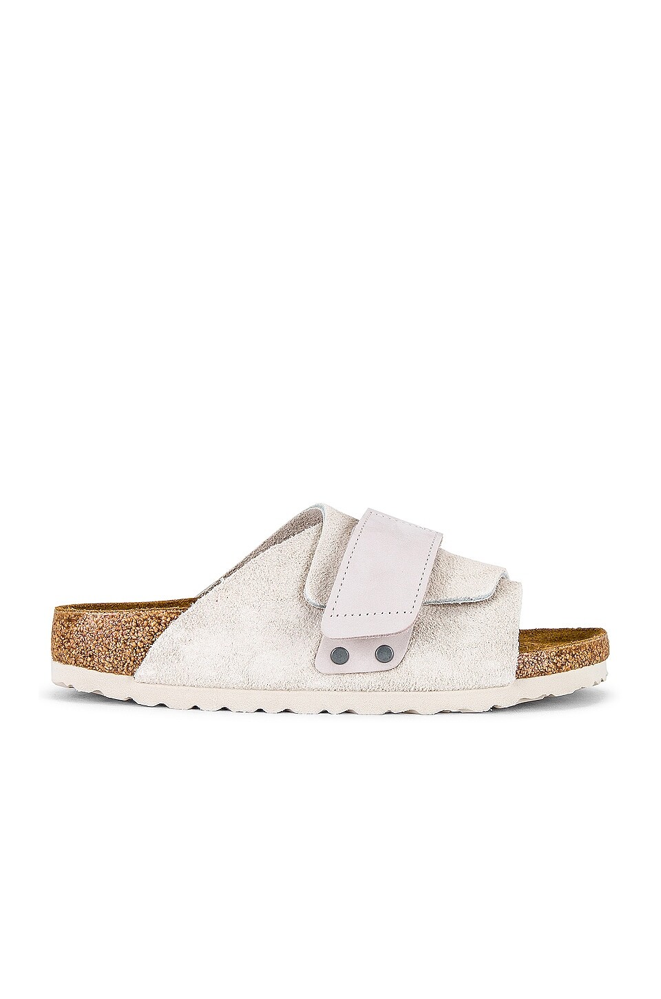 

Сандалии BIRKENSTOCK Kyoto, цвет Antique White Suede