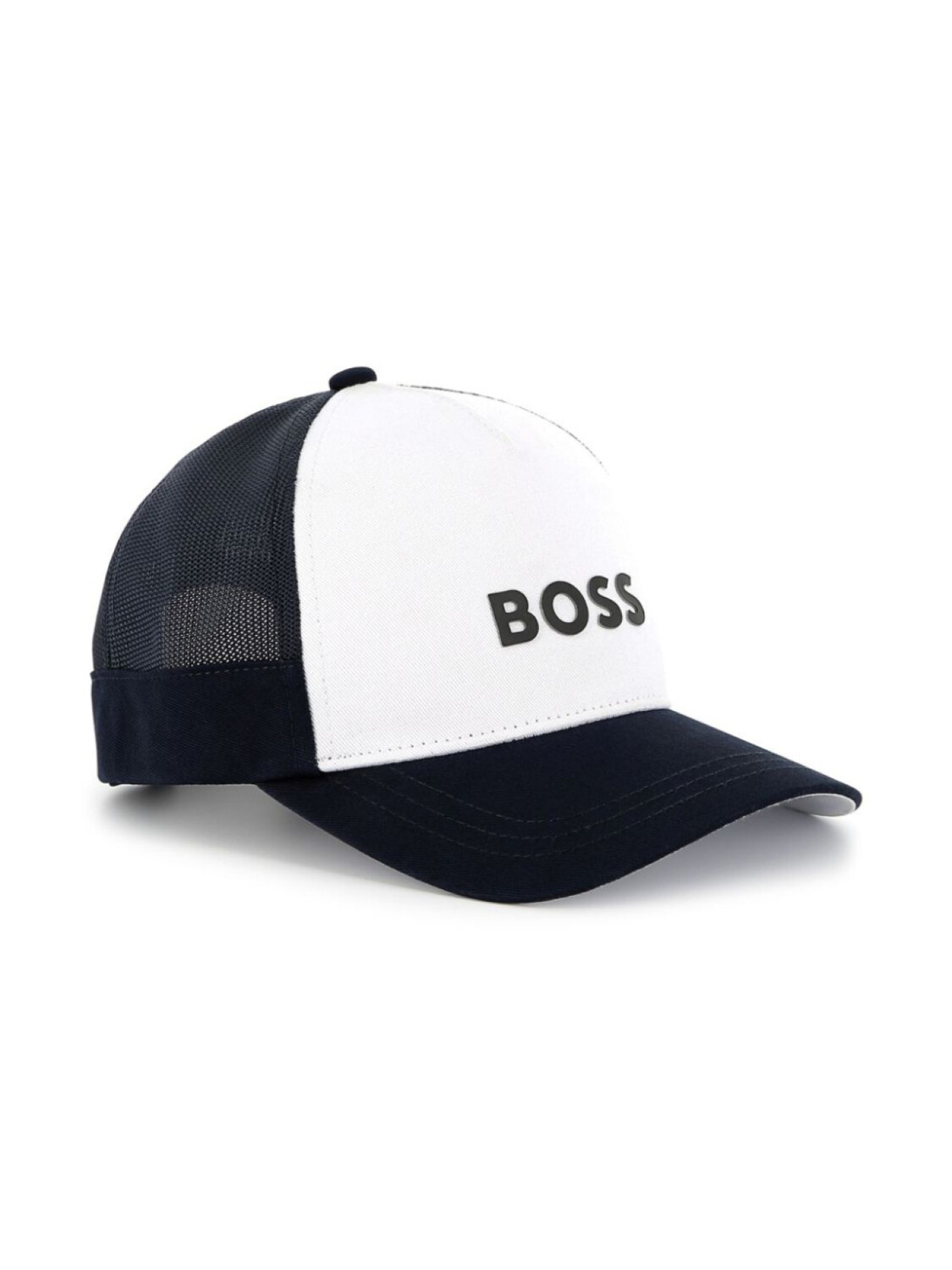 

BOSS Kidswear кепка с логотипом, синий